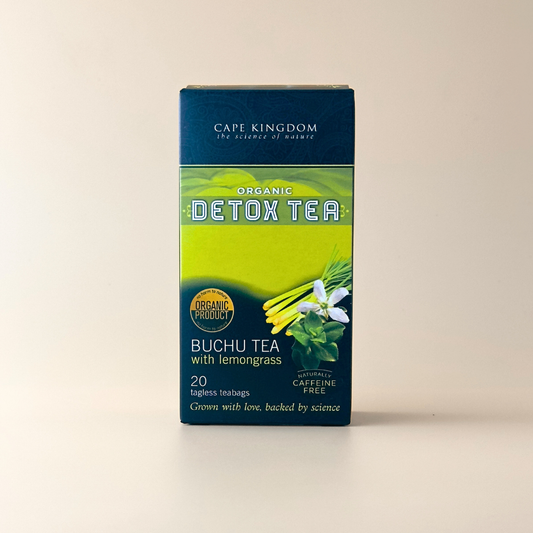 Detox Tea | Buchu with Lemongrass Skimmelberg Tea & Infusions cape kingdom, detox tea, organic, tea