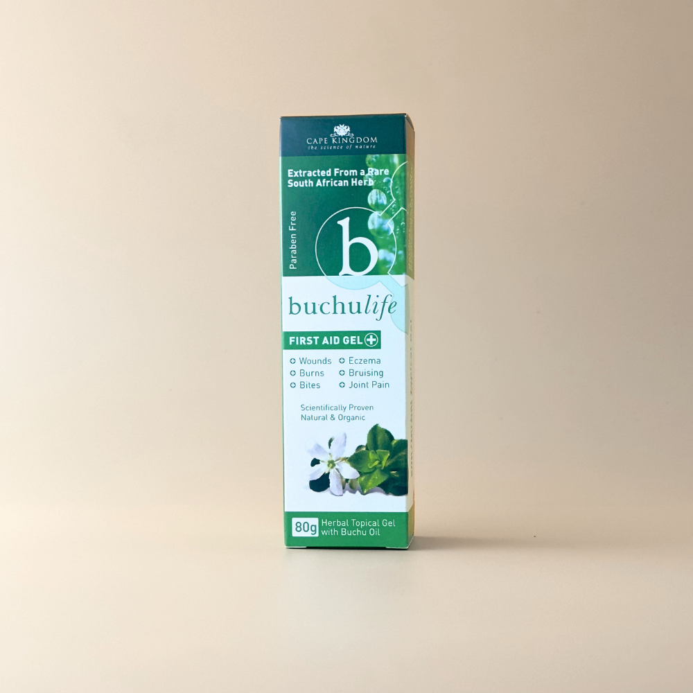First Aid Gel with Buchu Skimmelberg Health Care buchulife healthcare