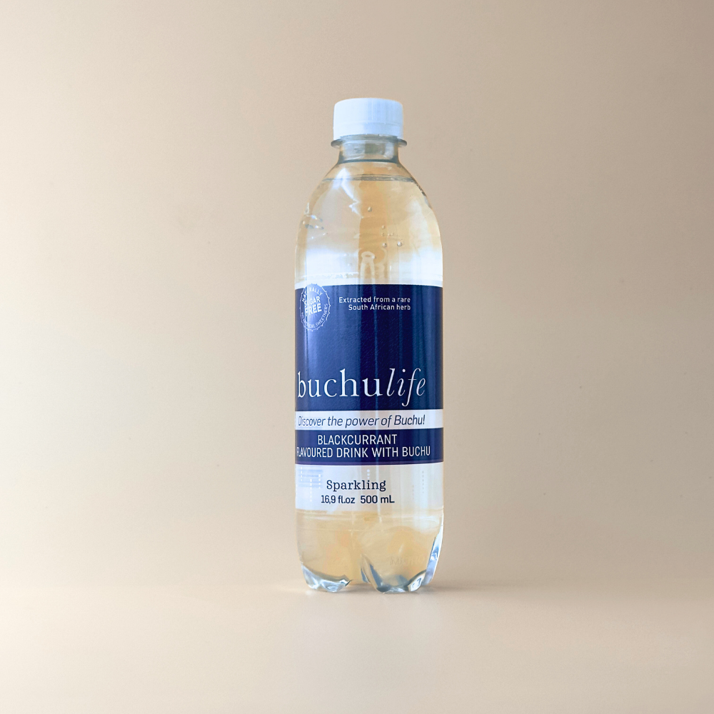 Sparkling Herbal Water with Blackcurrant Skimmelberg buchulife, herbal water