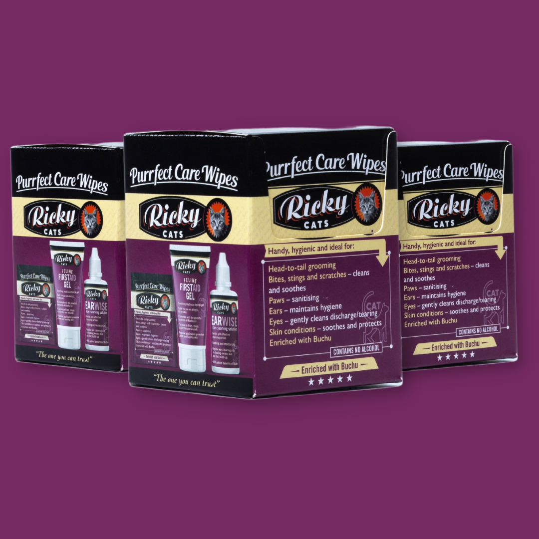 Purrfect Care Wipes for Cats Shop Online Ricky Litchfield