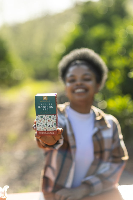 Golden Hour Wellness: The Regenerative Journey of Organic Rooibos and Buchu Tea