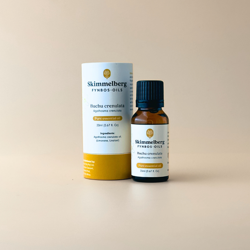 Buchu Crenulata Essential Oil Skimmelberg Fynbos Oils Buchu Oil buchu, oil, organic, skimmelberg Skimmelberg