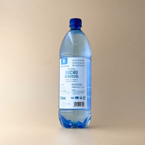 Buchu Hydrosol for Refreshing Hydration Skimmelberg Herbal Water buchu, buchu hydrosol, buchu water, herbal water, water Skimmelberg