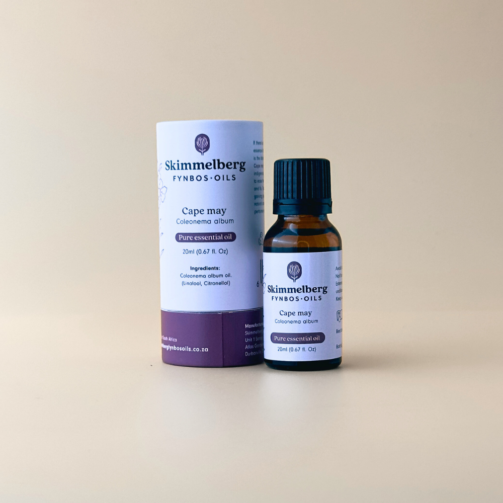 Cape May Essential Oil Skimmelberg Fynbos Oils Buchu Oil buchu, oil, organic, skimmelberg Skimmelberg