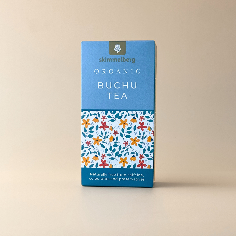 Organic Buchu Tea for Wellness & Tradition Skimmelberg Tea & Infusions buchu, organic, tea Skimmelberg
