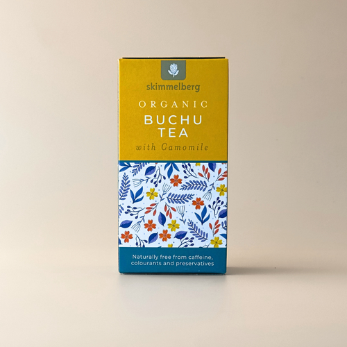 Organic Buchu Tea with Camomile Skimmelberg Tea & Infusions buchu, chamomile, organic, skimmelberg, tea