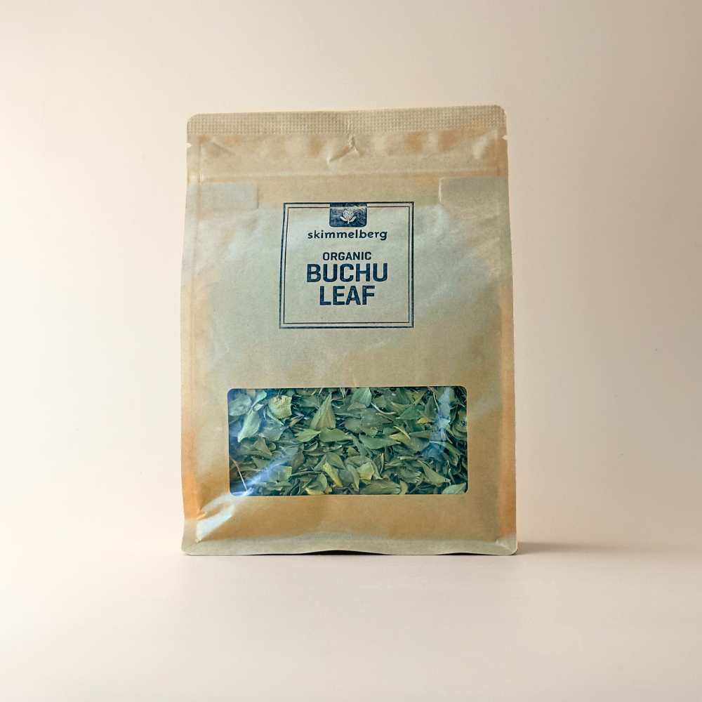 Organic Loose Buchu Leaf Tea Skimmelberg Tea & Infusions buchu, loose leaf tea, organic, skimmelberg, tea Skimmelberg