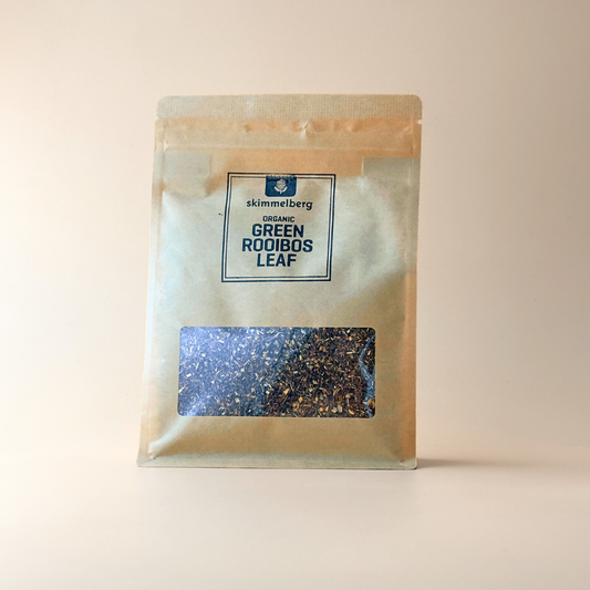 Organic Loose Green Rooibos Leaf Skimmelberg Tea & Infusions green rooibos, loose leaf tea, organic, skimmelberg, tea