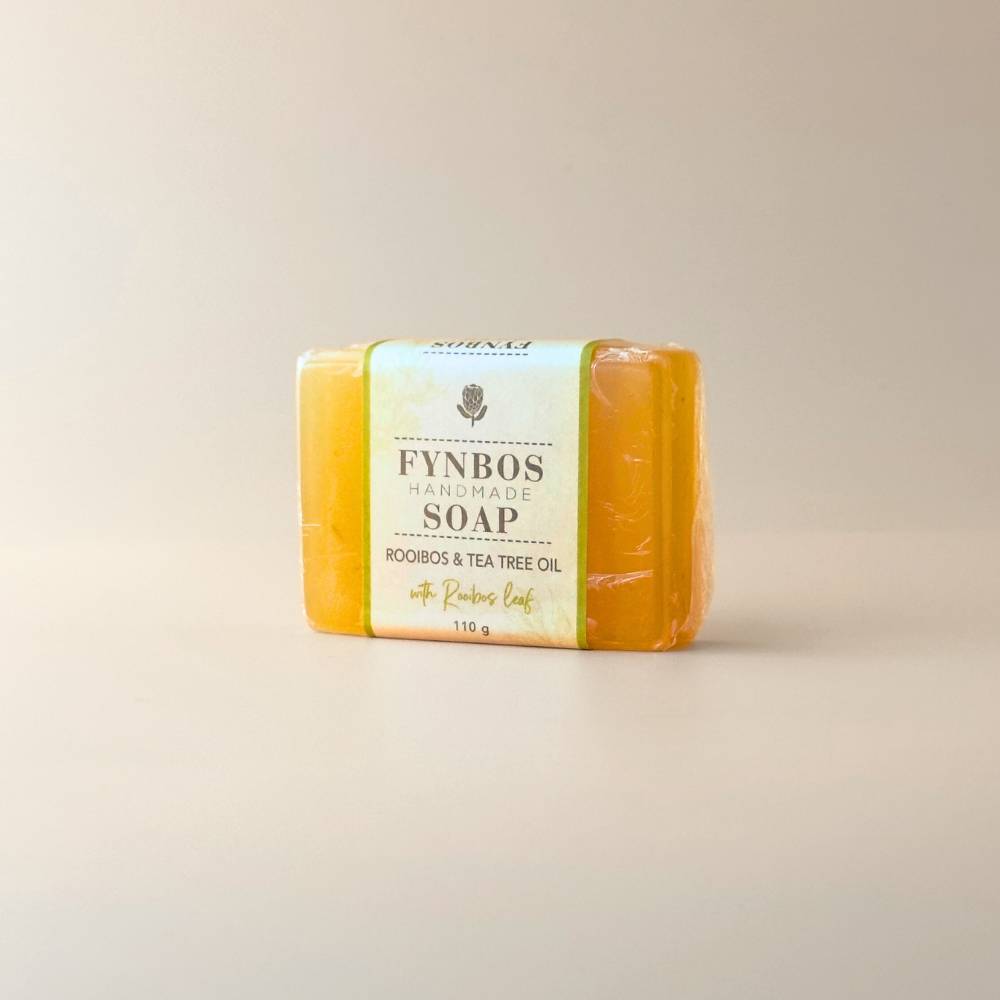 Rooibos & Tea Tree Oil Soap Skimmelberg Bar Soap natural soap, rooibos & tea tree oil soap, skimmelberg, soap, tea tree oil soap
