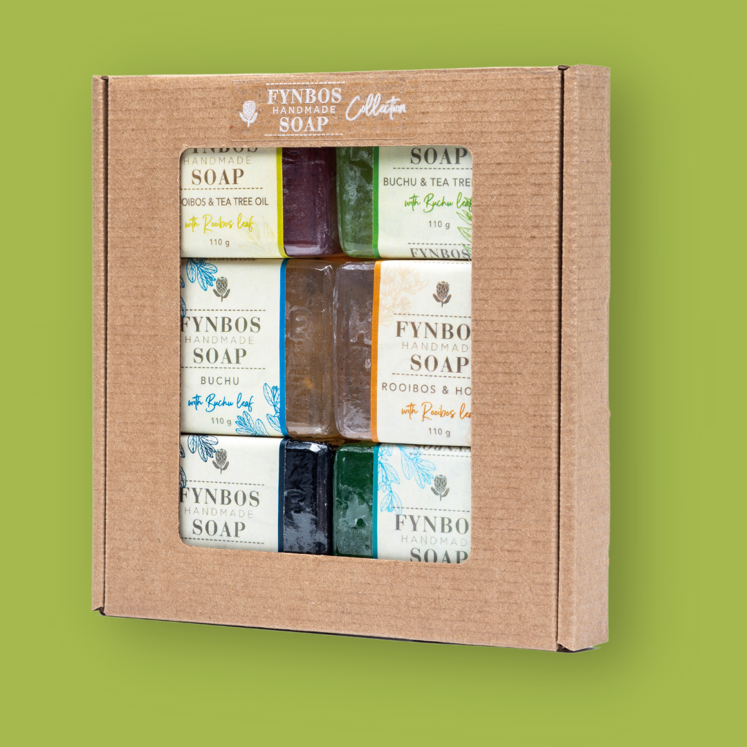 Fynbos Rejuvenating Soap Collection Skimmelberg Bar Soap buchu and charcoal soap, buchu soap, gift packs, natural soap, skimmelberg, soap