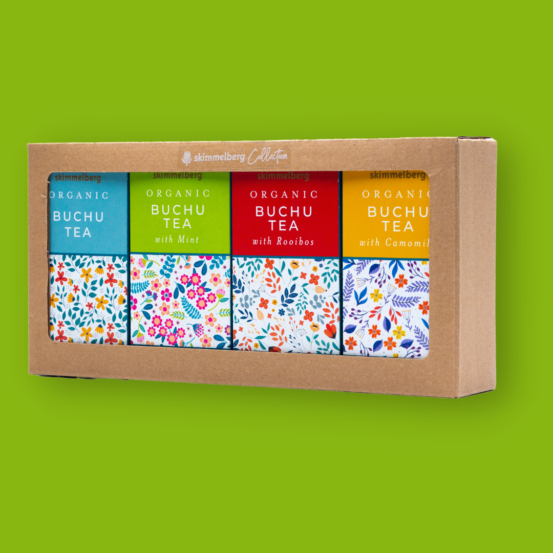 Organic Buchu Tea Collection Skimmelberg Tea & Infusions buchu, collections, gift packs, organic, tea Skimmelberg